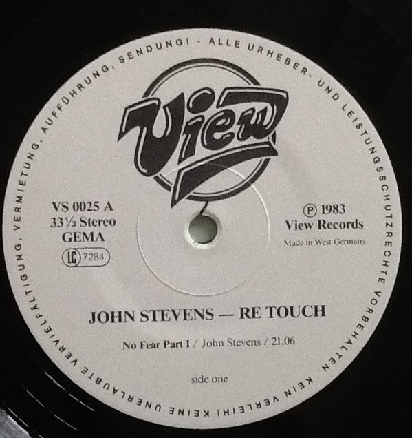 John Stevens (2) - Re Touch(LP, Album)
