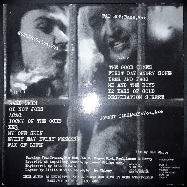 Hard Skin (2) - Hard Nuts And Hard Cunts (LP, Album)