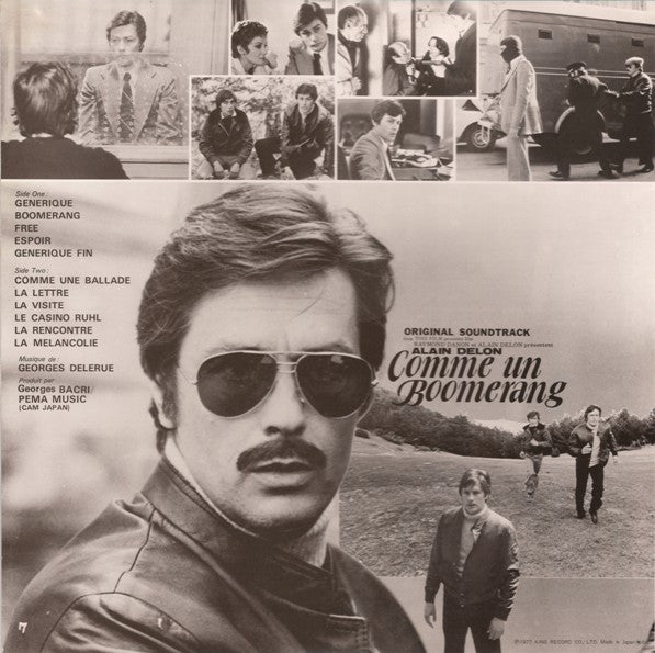 Georges Delerue - Comme Un Boomerang (Original Soundtrack) (LP, Album)