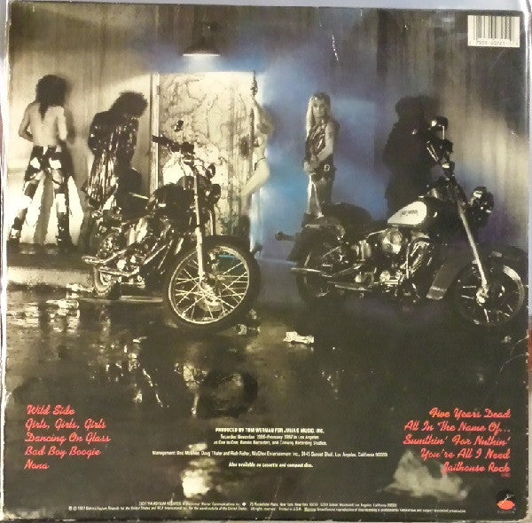 Mötley Crüe - Girls, Girls, Girls (LP, Album)