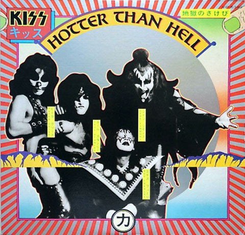 Kiss - Hotter Than Hell (LP, Album, Bog)