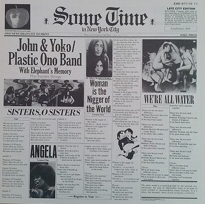 John Lennon & Yoko Ono - Some Time In New York City(2xLP, Album)
