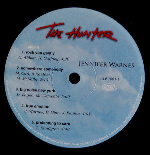 Jennifer Warnes - The Hunter (LP, Album, Ltd, Num, RE, RM)