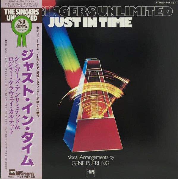 The Singers Unlimited - Just In Time (LP, Album)