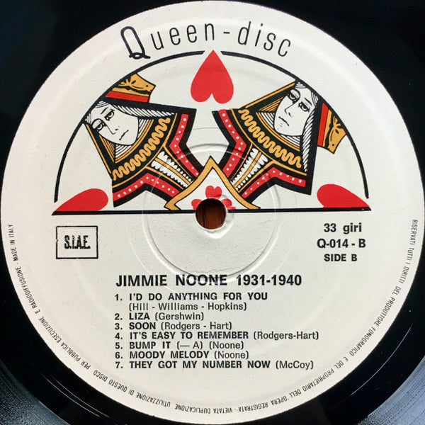 Jimmie Noone - 1931-1940 (LP, Comp)