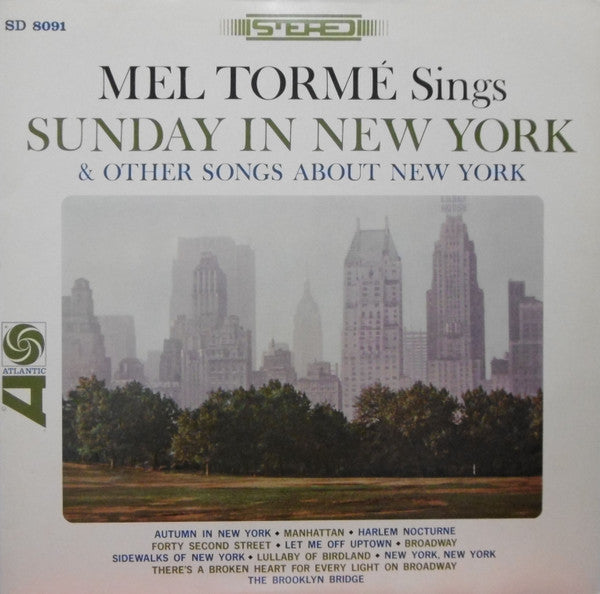 Mel Tormé - Sings Sunday In New York And Other Songs About New York...