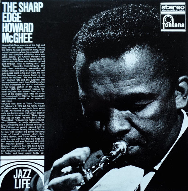 Howard McGhee - The Sharp Edge (LP, Album)