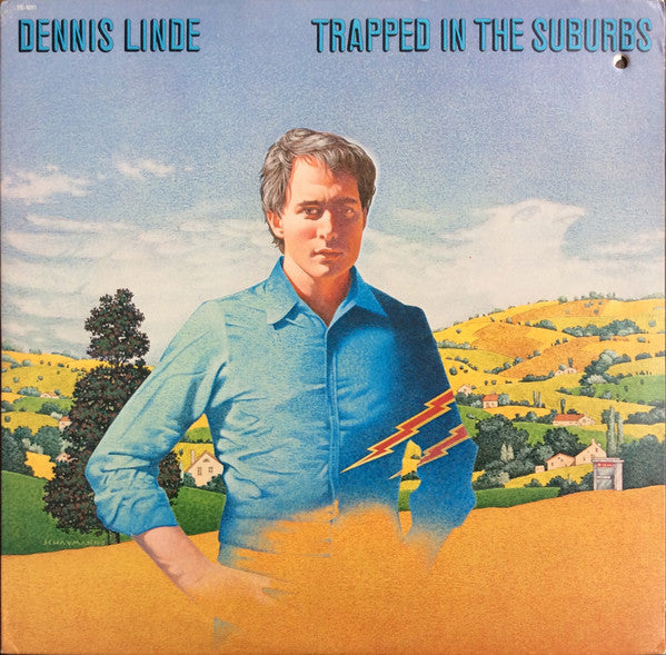 Dennis Linde - Trapped In The Suburbs (LP, Album)