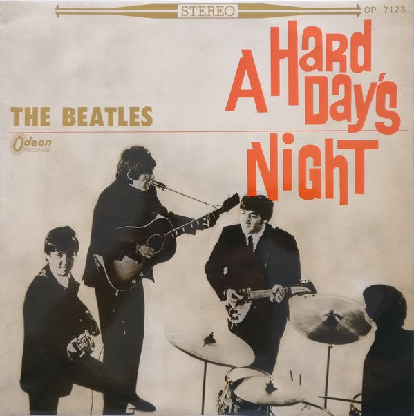 The Beatles - A Hard Day's Night (LP, Album, Red)