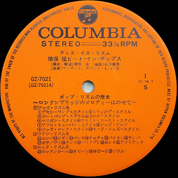 Takeshi Inomata - This Is Rhythm (2xLP, Gat)