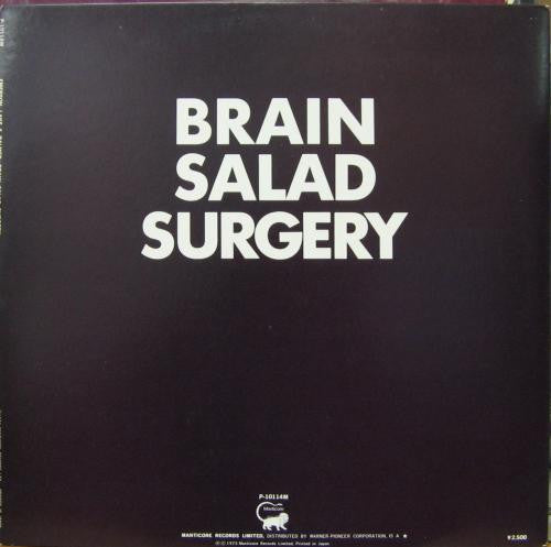 Emerson, Lake & Palmer - Brain Salad Surgery (LP, Album, RE, Tri)