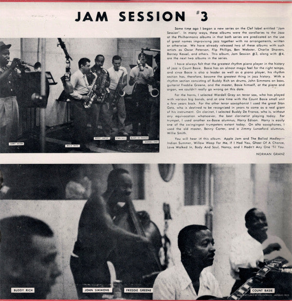 Various - Jam Session # 3 (LP, Album, Mono, RE)