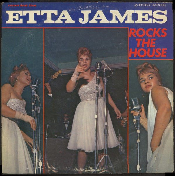 Etta James - Etta James Rocks The House (LP, Album, Mono)