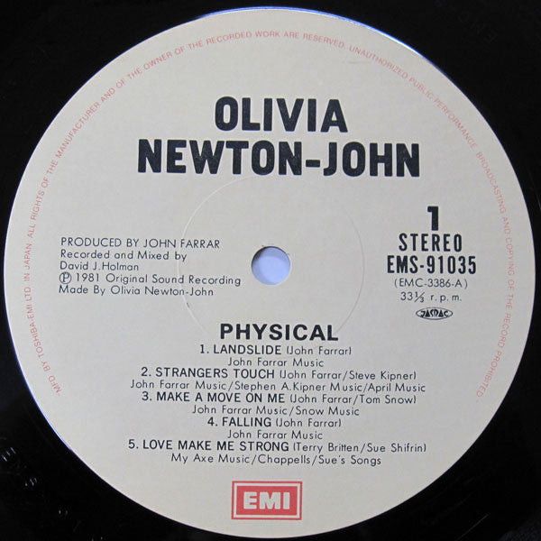 Olivia* - Physical (LP, Album)