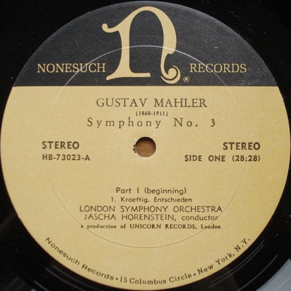 Gustav Mahler - Mahler: Symphony No. 3(2xLP)