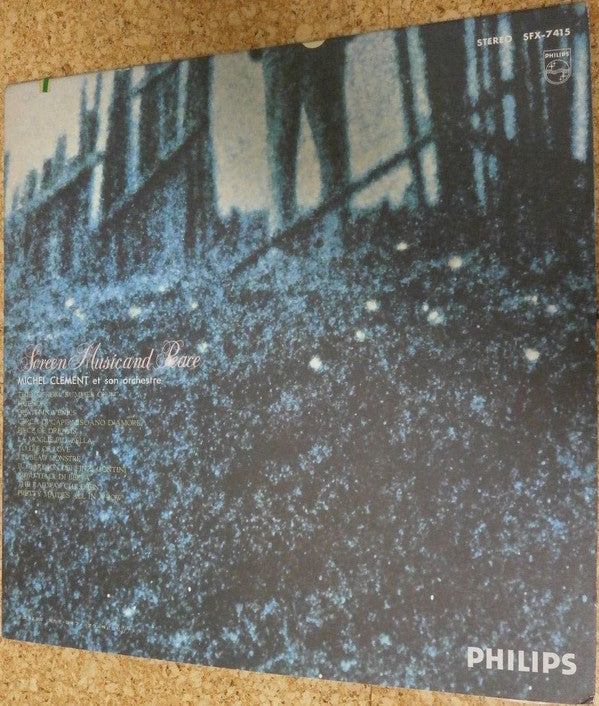 Michel Clement Et Son Orchestre* - Screen Music And Peace (LP, Album)