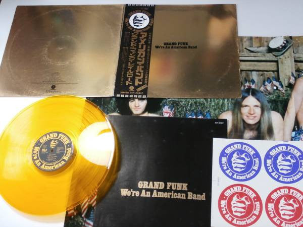 Grand Funk* - We're An American Band (LP, Album, Gat)