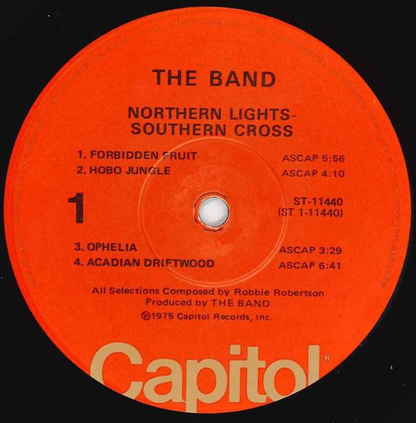 The Band - Northern Lights-Southern Cross (LP, Album, Win)