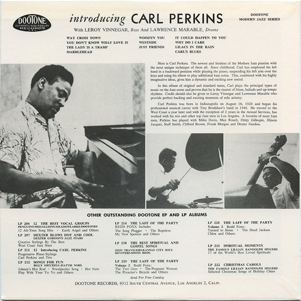 Carl Perkins (4) - Introducing... (LP, Album, RE, RM)