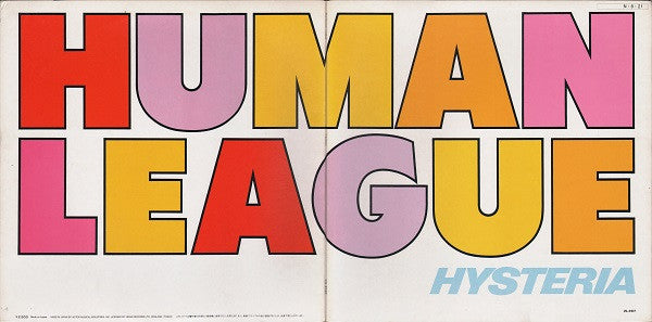 The Human League = ヒューマン・リーグ* - Hysteria = ヒステリア (LP, Album, Gat)