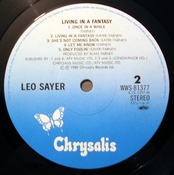 Leo Sayer - Living In A Fantasy (LP, Album)