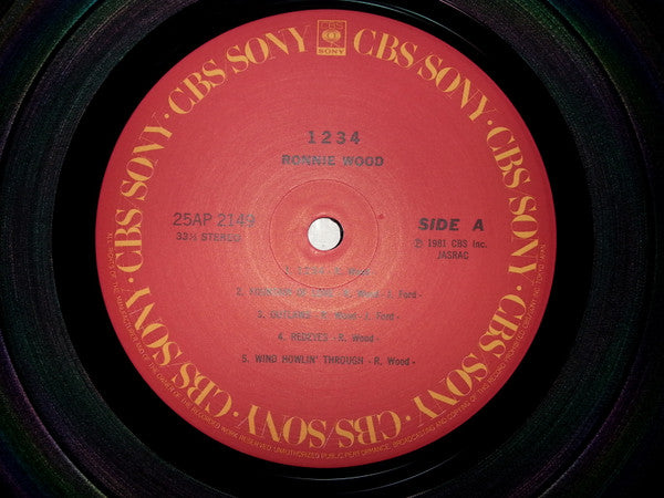 Ronnie Wood* - 1234 (LP, Album)