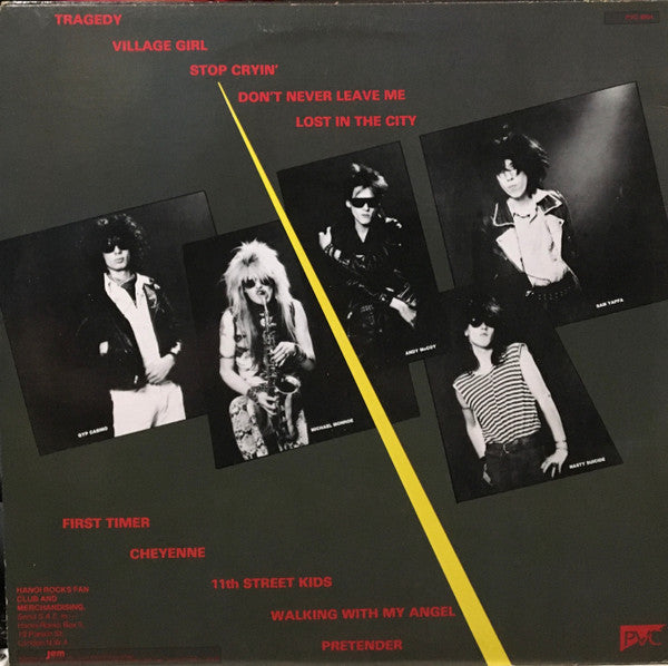 Hanoi Rocks - Bangkok Shocks, Saigon Shakes, Hanoi Rocks (LP, Album)