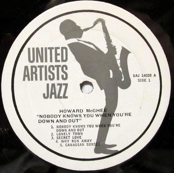 Howard McGhee - Nobody Knows You When You're Down And Out(LP, Album...