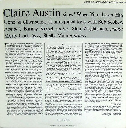 Claire Austin - Claire Austin Sings 