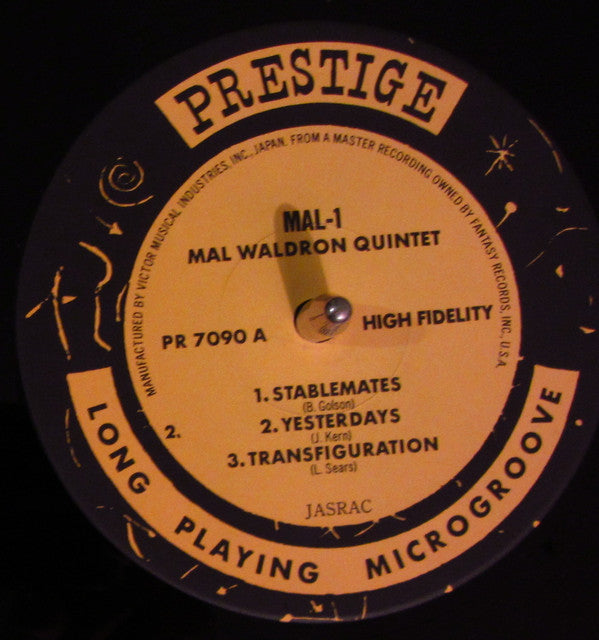 Mal Waldron Quintet - Mal-1(LP, Album, Mono, Ltd, RE)