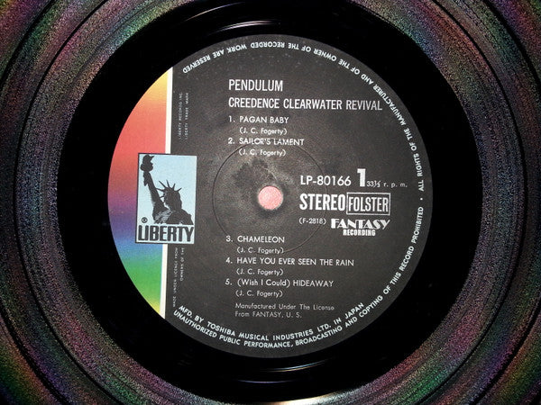 Creedence Clearwater Revival - Pendulum   (LP, Album, Gat)