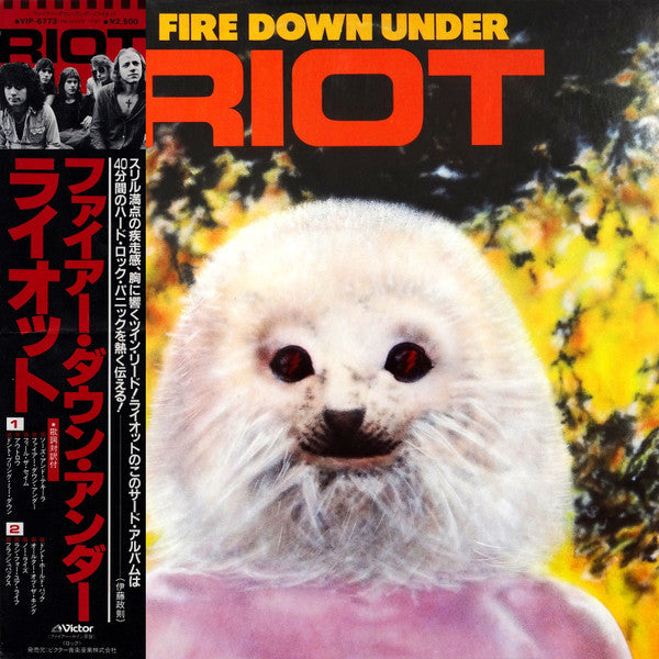 Riot (4) - Fire Down Under (LP, Album)