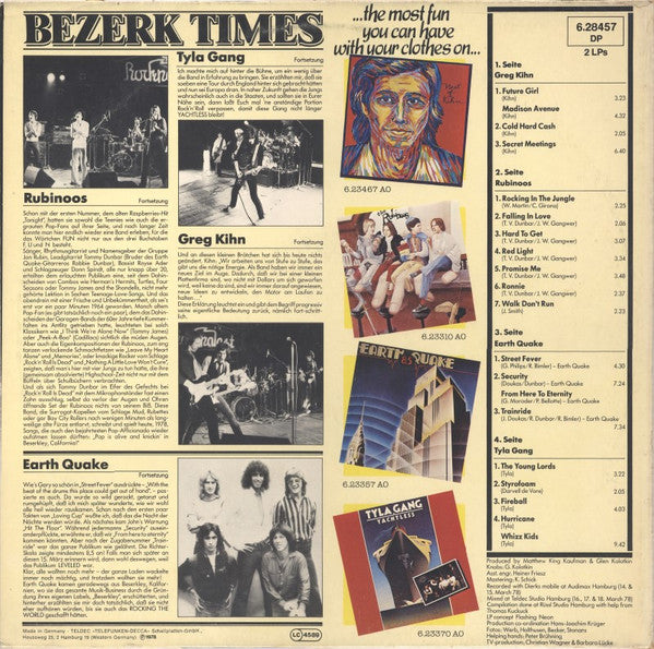 Various - Bezerk Times (2xLP)