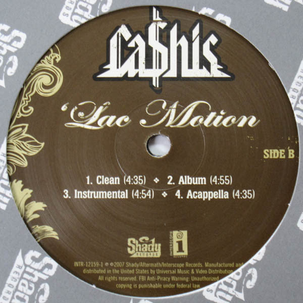 Ca$his - 'Lac Motion (12"")