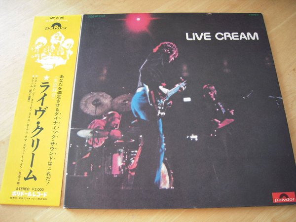 Cream (2) - Live Cream (LP, Album, Gat)
