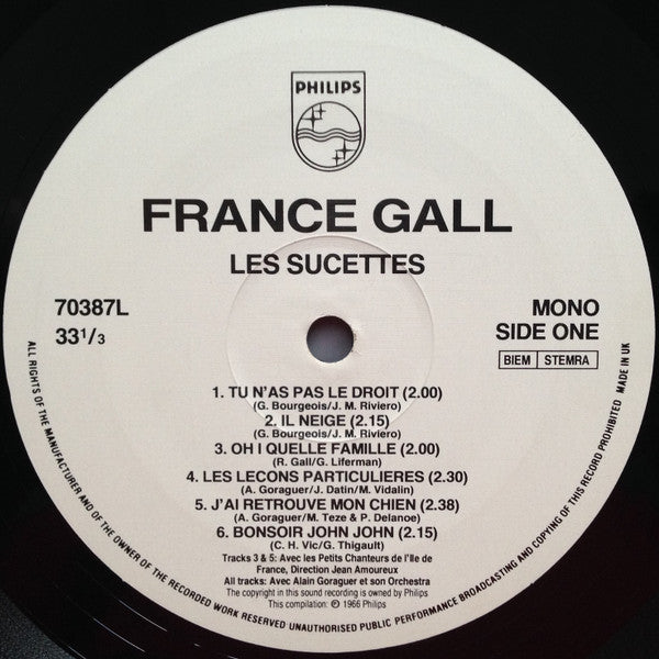 France Gall - FG (LP, Album, Mono)