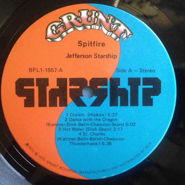 Jefferson Starship - Spitfire (LP, Album)