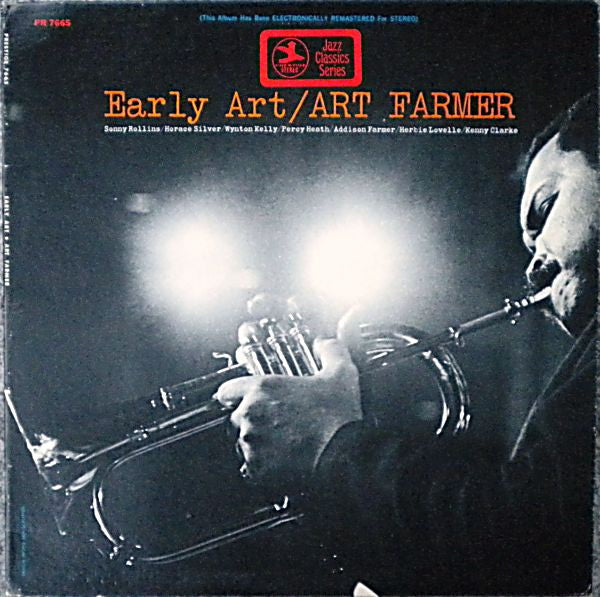 Art Farmer - Early Art (LP, Album, Comp, RE, RM)