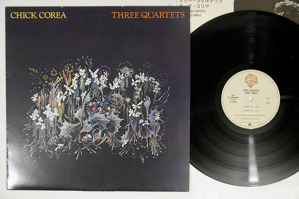 Chick Corea Three Quartets (LP, Album) MION