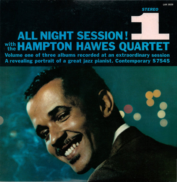 Hampton Hawes Quartet - All Night Session, Vol. 1 (LP, Album, Ltd, RE)