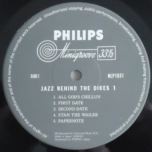 The Rob Madna Trio - Jazz Behind The Dikes 1(10", Comp, Mono)
