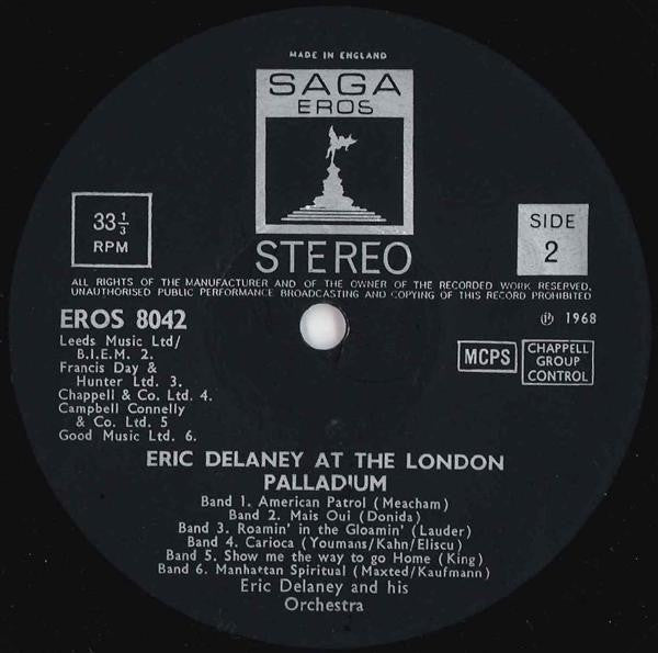 Eric Delaney - At The London Palladium (LP, Album)