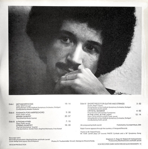 Keith Jarrett - In The Light (2xLP, Album)