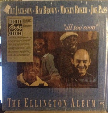 Milt Jackson - ""All Too Soon"" The Ellington Album(LP, Album, RE)