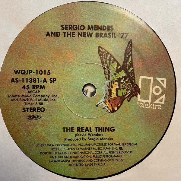 Sergio Mendes And The New Brasil '77* - The Real Thing (12"", RE)