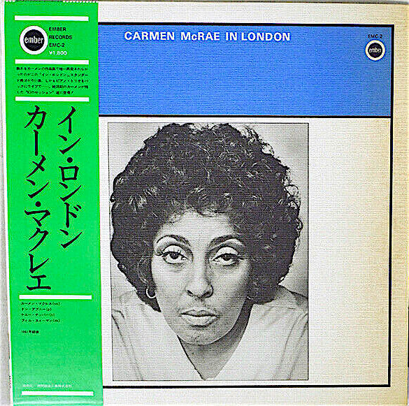 Carmen McRae - Carmen McRae In London  (LP, Album, RE)