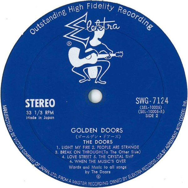 The Doors - Golden Doors (LP, Album, Comp)