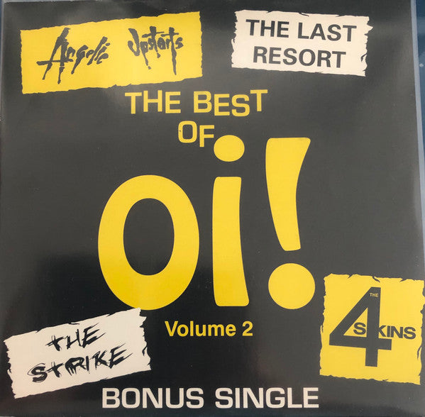 Various - The Best Of Oi! Volume 2 (LP + 7"" + Comp, RE)