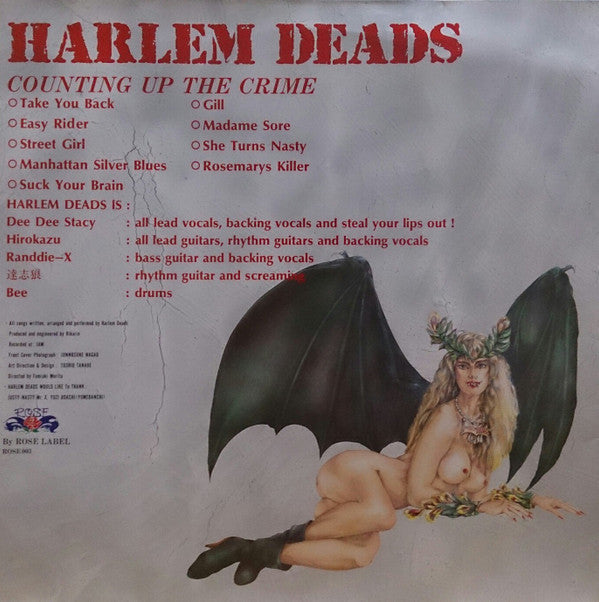 Harlem Deads - Counting Up The Crime (LP, Album)