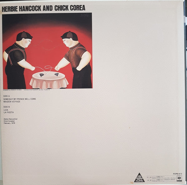 Herbie Hancock - Herbie Hancock And Chick Corea(LP, Album)